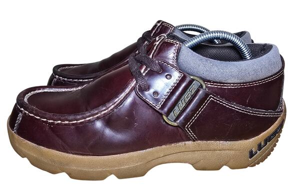 LUGZ Strutt Lo Boot Brown Leather Chunky Shoe Men\'s Sz  9.5 Retro Y2k Leather main image 7
